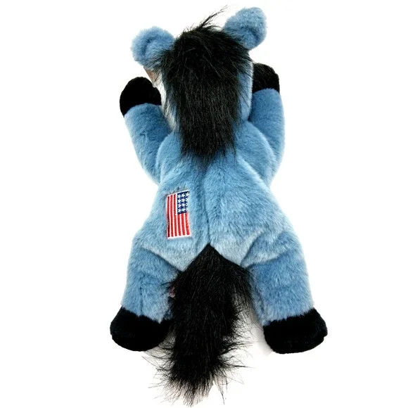 TY Donkey "Lefty" Beanie Baby 13" Long from The Benie Buddies Collection - Picture 3 of 12